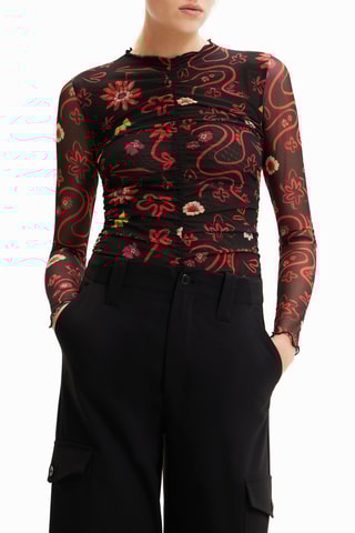 Bodysuit Slim Fit - Zwart