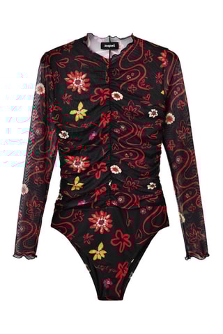 Bodysuit Slim Fit - Zwart
