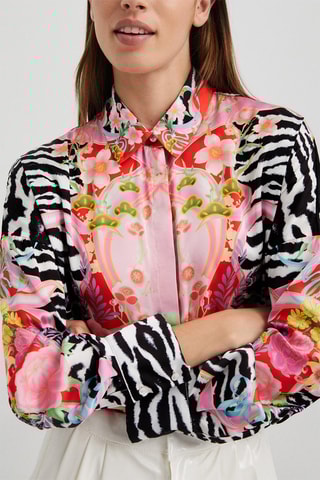 Zijden Blouse - Multicolor