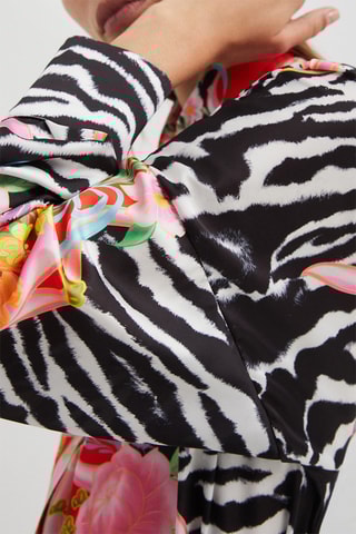 Zijden Blouse - Multicolor