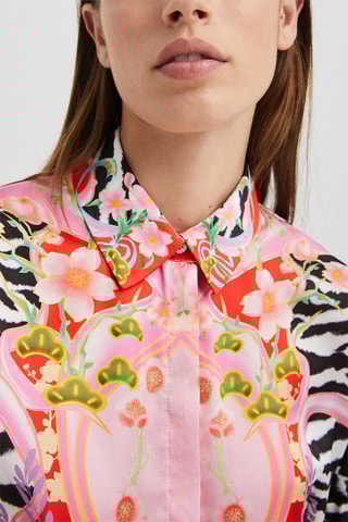 Zijden Blouse - Multicolor