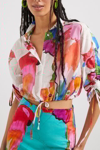 Oversized Blouse Kailua - Wit 