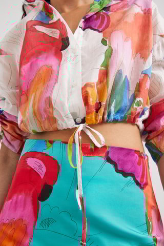 Oversized Blouse Kailua - Wit 