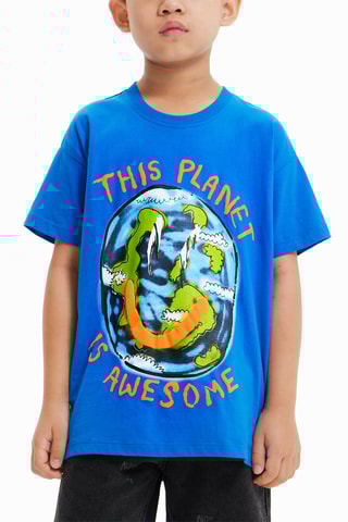 T-shirt - Blauw