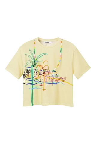 T-shirt - Geel