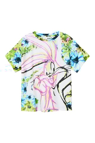 T-shirt Bugs Bunny Looney Tunes - Wit