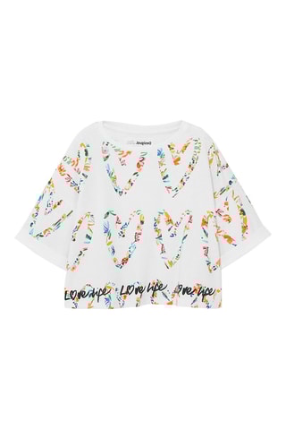 T-shirt Amore - Wit