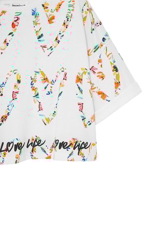 T-shirt Amore - Wit