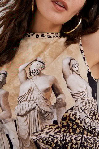 T-shirt Nueva Orleans - Zwart