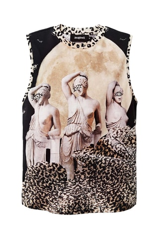 T-shirt Nueva Orleans - Zwart