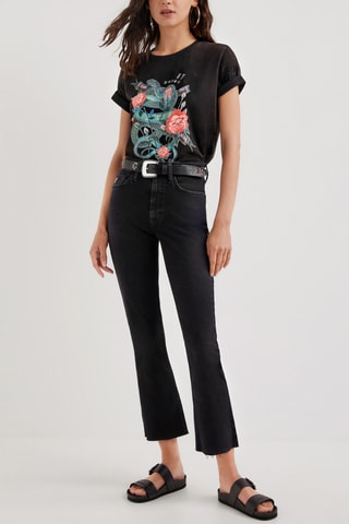 T-shirt Zwart