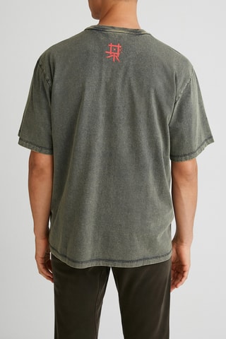 T-shirt Barclay - Gemêleerd Lichtgrijs 