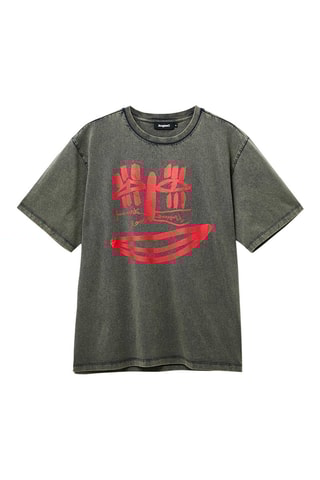 T-shirt Barclay - Gemêleerd Lichtgrijs 