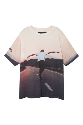 T-shirt regular Kiwi - Ecru