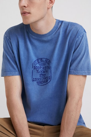 T-shirt Blauw