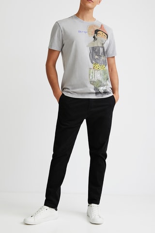 T-shirt Matt - Lichtgrijs 