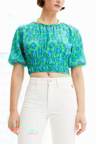 Top - Blauw