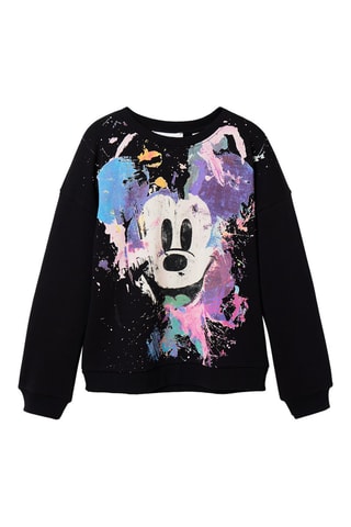 Sweater Mickey Disney - Zwart