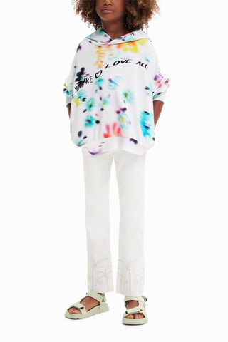 Sweater met Capuchon - Wit