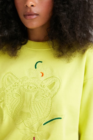 Sweater Limoengroen
