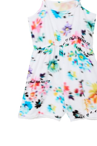 Playsuit - Wit en Blauw