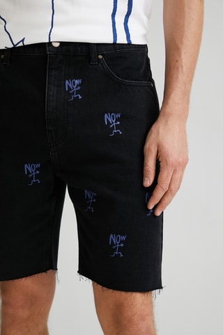 Short Zwart en Blauw