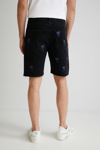 Short Zwart en Blauw