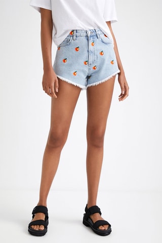 Spijkershort 
Blauw