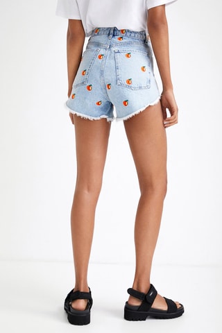 Spijkershort 
Blauw