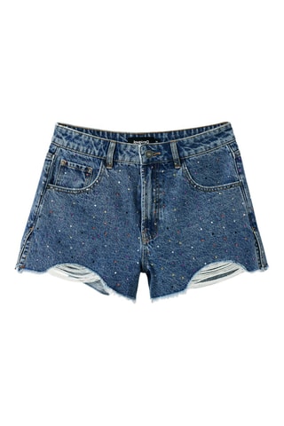 Spijkershort - Blauw