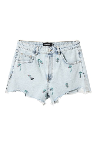 Spijkershort - Blauw
