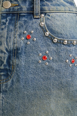 Spijkerrok Blauw