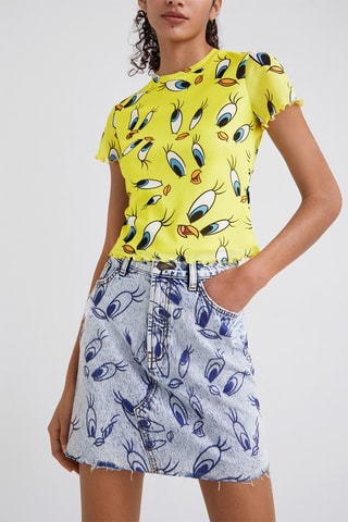 Rechte Rok Blauw