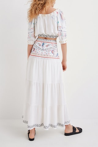 Lange Rok Wit