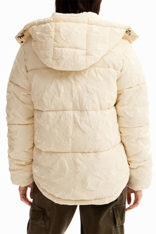 Gewatteerde Jas Regular - Beige