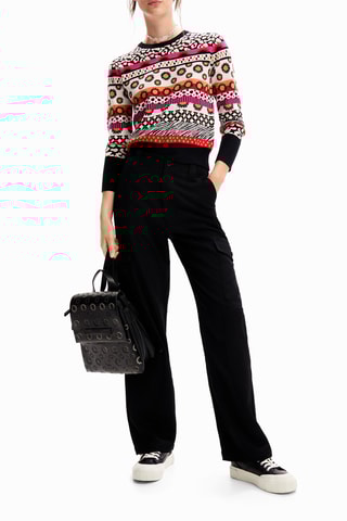 Trui Slim - Zwart en Wit