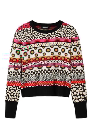 Trui Slim - Zwart en Wit