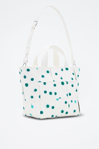 Handtas Wit en Groen