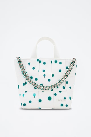 Handtas Wit en Groen