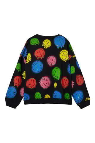 Oversized sweater - Zwart