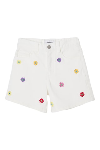 Spijkershort - Wit