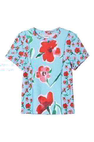 T-shirt - Blauw en Rood