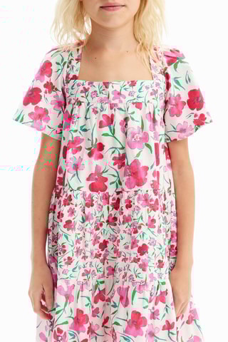 Jurk - Wit en Rood
