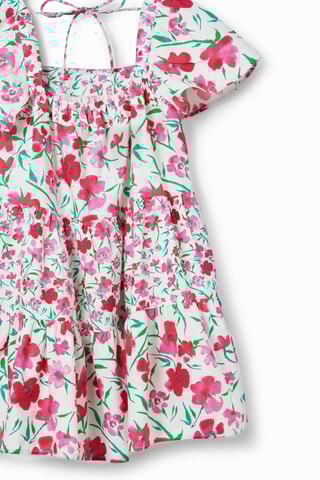 Jurk - Wit en Rood