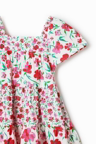 Jurk - Wit en Rood