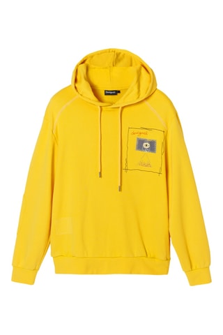 Sweater met Capuchon - Geel