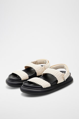 Platform Sandalen - Beige