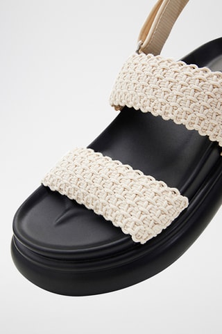 Platform Sandalen - Beige