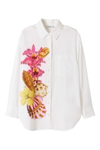 Oversized Blouse - Wit