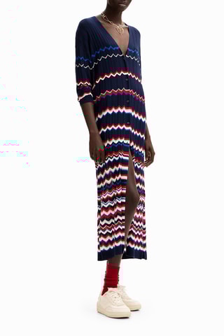 Trui-jurk -  Donkerblauw
